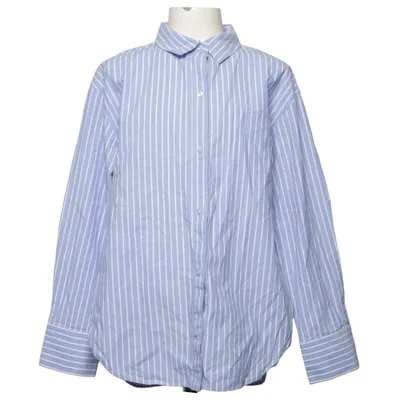 Chemise (Bleu, Blanc) de Zara Coton