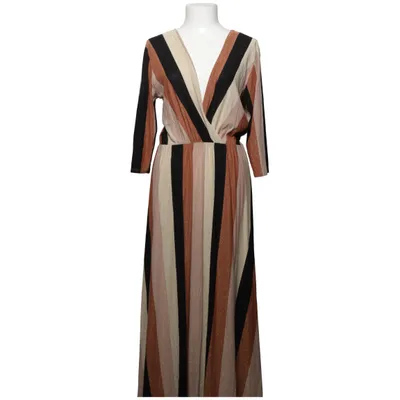 Maxi dress (Black, Beige, Brown) from Nuna Lie Elastane, Metallic fiber, Viscose