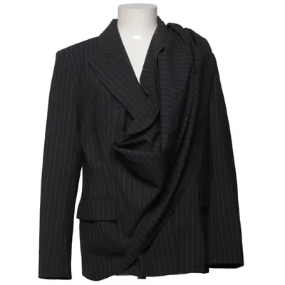 Blazer (Gray) from Cottonade Elastane, Polyester, Wool