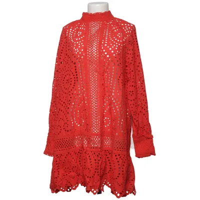 Kjole (Rød) fra H&M Trend Bomuld, Viscose