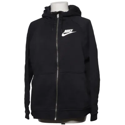 Sweat à capuche (Noir) de Nike Coton, Polyester, Viscose