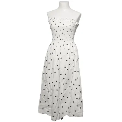 Jurk (Wit, Zwart) van H&M Katoen