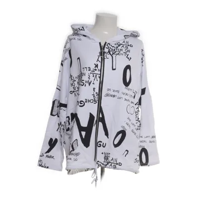 Hoodie (Black, White) from New Style Cotton, Elastane