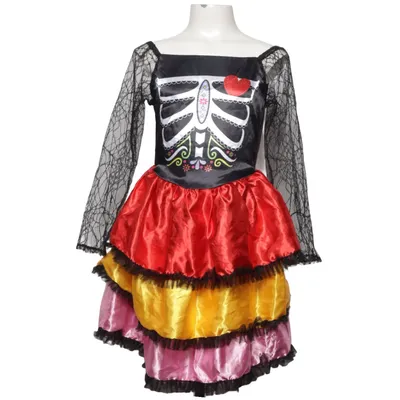 Maskeradkläder (Röd, Gul, Rosa, Svart) från Rusta Polyester