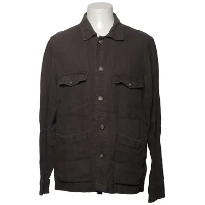 Overshirt (Gray) from A Day's March Linen