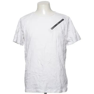T-shirt (Vit) från Adam Vaughn Bomull, Polyester