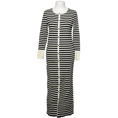 Maxi jurk (Zwart, Wit) van Zara Polyamide, Viscose