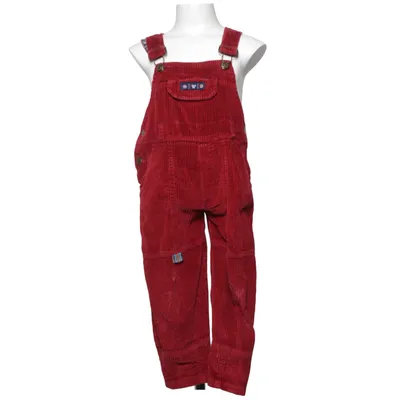 Hängselbyxor (Röd) från Pocopiano Bomull