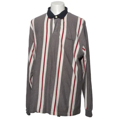 Rugby shirt (Gray, White, Red) from Paperwork Cotton