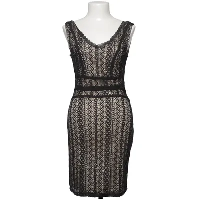Cocktailjurk (Zwart, Beige) van Saint Tropez Polyamide, Polyester, Viscose