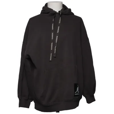 Kapuzenpullover (Schwarz) von Kangol x H&M Baumwolle, Polyester