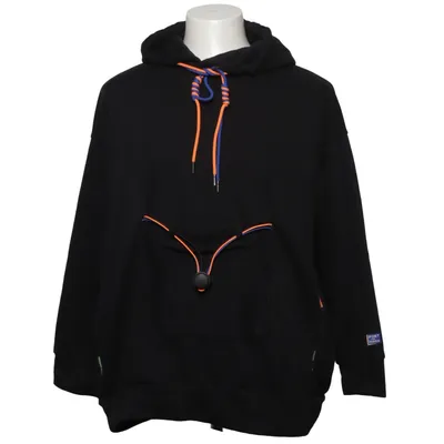 Kapuzenpullover (Schwarz) von Monte Cervino Baumwolle, Polyester