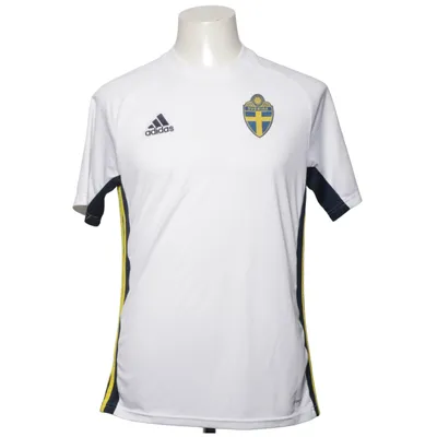 Fodboldtrøje (Hvid, Blå, Gul) fra Adidas Genanvendt polyester