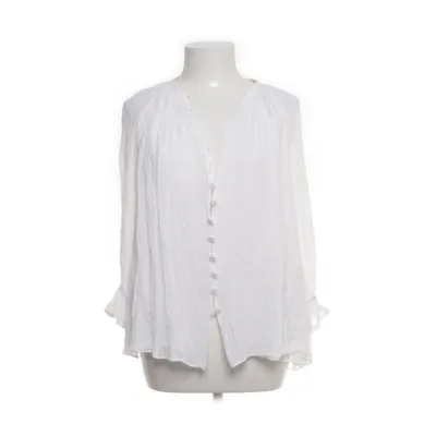 Blus (Vit) från Zara Polyester, Viskos