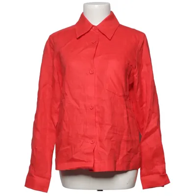 Shirt (Red) from Mango Cotton, Linen