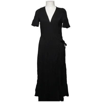 Robe portefeuille (Noir) de Moves Polyamide, Viscose