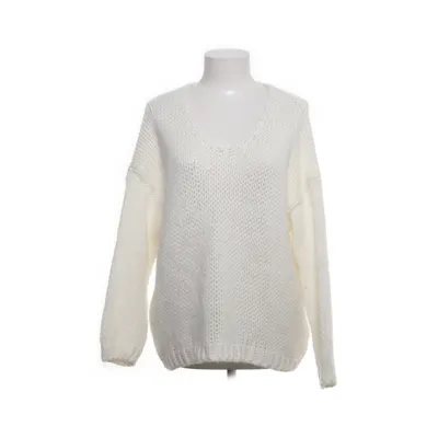 Tröja (Vit) från Made in italy Akryl, Alpackaull, Ull, Viskos