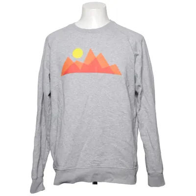 Collegetröja (Grå, Flerfärgad) från Sutsu Ekologisk bomull, Återvunnen polyester