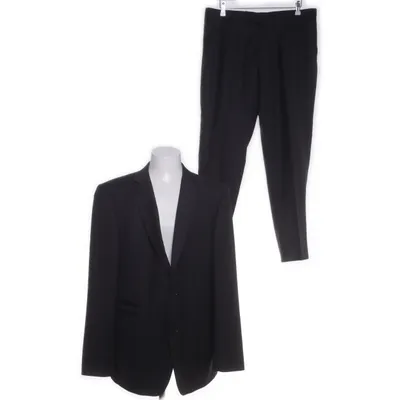 Suit (Black) from Bogie Polyester, Viscose