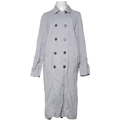 Trenchcoat (Blauw) van Trf Outerwear Katoen, Lyocell