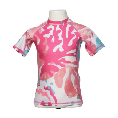 T-shirt de natation (Rose, Blanc, Bleu, Multicolore) de Reima Élasthane, Polyester