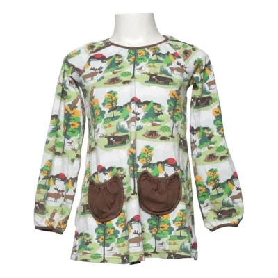 Lange mouwen shirt (Groen, Bruin, Meerkleurig) van JNY Colourful Kids Katoen, Elastaan