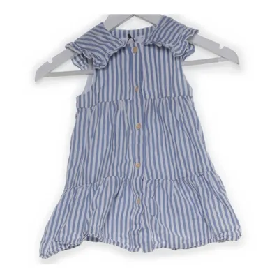 Strandklänning (Blå, Vit) från Zara Bomull