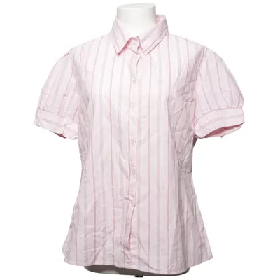 Kortærmet skjorte (Pink, Hvid) fra Joy Bomuld