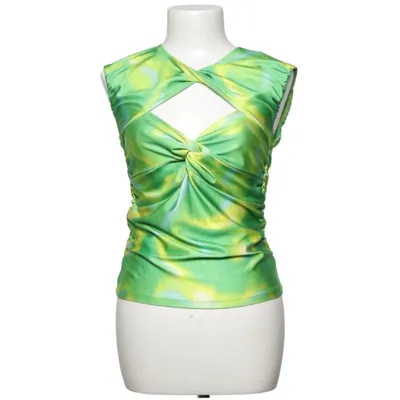 Haltertop (Groen, Geel, Blauw) van Oval Square Elastaan, Polyester