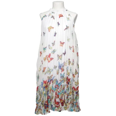Kjole (Hvid, Flerfarvet) fra L.B.C. Polyester