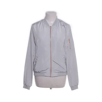 Bomberjakke (Grå) fra ONLY Blue Denim Polyester