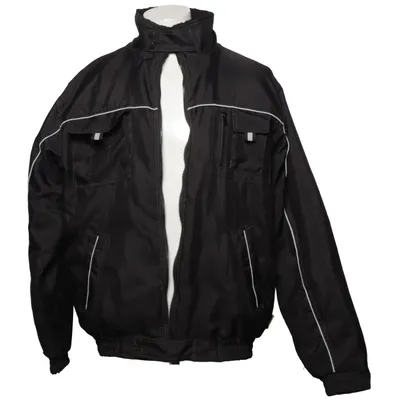 Work jacket (Black) from Workwear Polyester