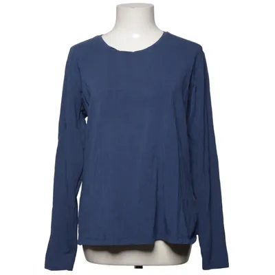 Lange mouwen shirt (Blauw) van C Organic Cotton Katoen, Elastaan