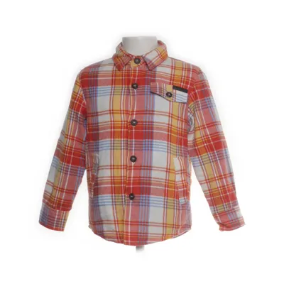 Flannel skjorte (Rød, Flerfarvet) fra Geggamoja Collection Bomuld, Polyester
