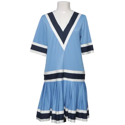 Klänning (Blå, Vit, Svart) från Ganni Elastan, Polyester