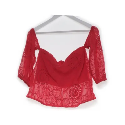 Blouse (Rood) van Guess Katoen, Polyester