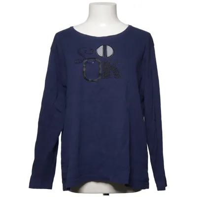 T-shirt à manches longues (Bleu) de Pm Coton