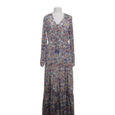 Robe longue (Blanc, Multicolore) de Gold & Silver Polyester