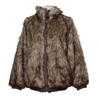Winterjas (Bruin, Meerkleurig) van Iets Frans Acryl, Polyester