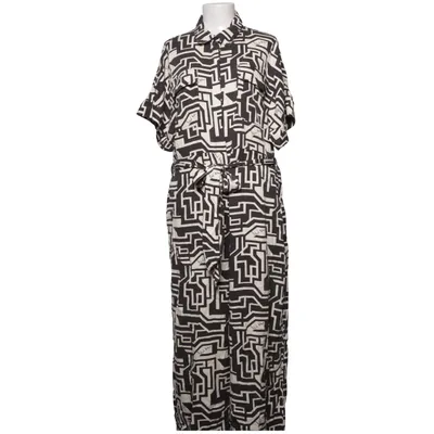 Byxdress (Svart, Beige) från Richard Allan x H&M Polyester, Viskos