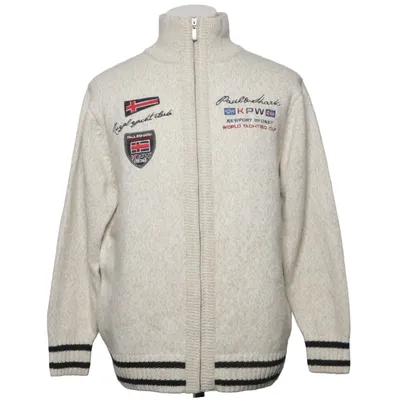 Cardigan (Beige, Noir) de Paul & Shark Laine
