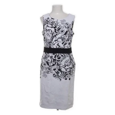Klänning (Vit, Svart, Grå) från Tia Elastan, Polyester