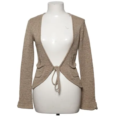 Cardigan cache-cœur (Marron) de Heine Coton, Polyester