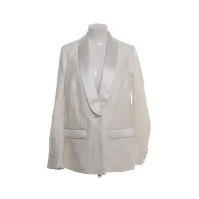 Smoking blazer (Wit) van H&M Katoen, Polyester, Viscose, Polyamide