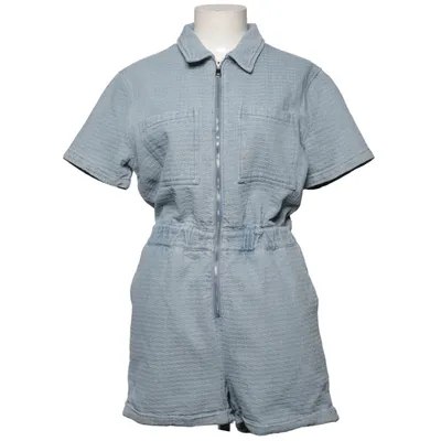 Byxdress (Blå) från Daphnea Bomull