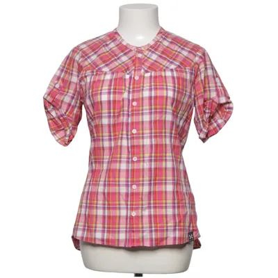 Korte mouwen shirt (Roze, Meerkleurig) van Haglöfs Organisch katoen, Gerecycled polyester