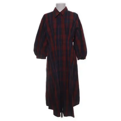 Skjortklänning (Blå, Röd, Flerfärgad) från Dagmar Ekologisk bomull