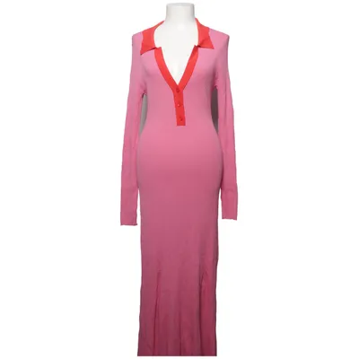 Maxikleid (Pink, Rot) von Adoore Polyamid, Viskose