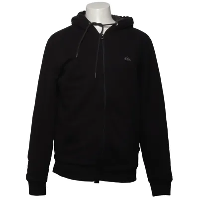 Hoodie (Black) from Quiksilver Cotton, Polyester