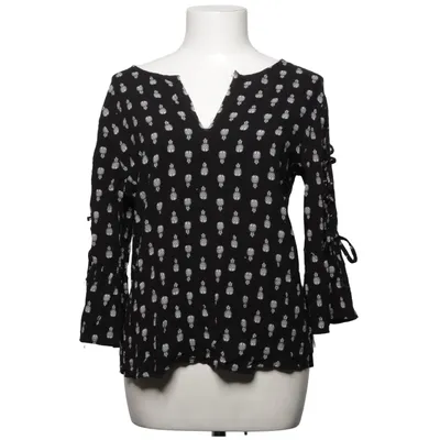 Blouse (Noir, Blanc) de Melya Melody Coton